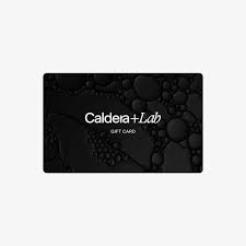 CALDERA-LAB GIFT CARD GIVE THE GIFT OF PERFORMANCE SKINCARE DESIGNED FOR MEN.