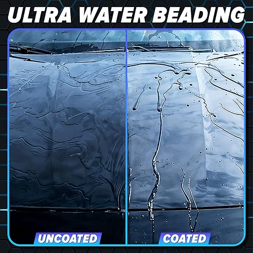 CARFIDANT CERAMIC SILK SPRAY CERAMIC COATING FOR CARS, RVS BOATS GLOSSY, HYDROPHOBIC, DURABLE 16.9 O
