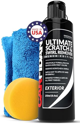 CARFIDANT BLACK SCRATCH SWIRL REMOVER CAR PAINT SCRATCH REMOVER POLISHING COMPOUND