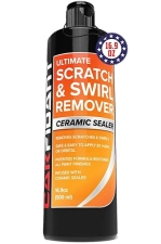 CARFIDANT SCRATCH SWIRL REMOVER - CAR PAINT POLISH COMPOUND, RESTORE SHINE 16.9 FL OZ