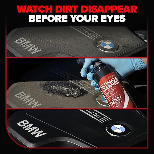 CARFIDANT CAR INTERIOR CLEANER SPRAY 18OZ DEEP CLEAN LEATHER, FABRIC, PLASTIC VINYL SEATS