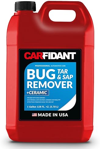 CARFIDANT BUG REMOVER 128OZ SAFE, EASY CLEANING FOR CAR EXTERIOR WITH CERAMIC COATING
