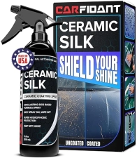 CARFIDANT CERAMIC SILK SPRAY - HIGH GLOSS CERAMIC COATING FOR CARS, RVS BOATS, 16.9 OZ