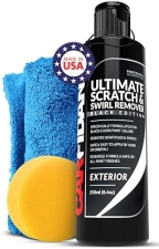 CARFIDANT BLACK SCRATCH SWIRL REMOVER CAR PAINT SCRATCH REPAIR POLISHING COMPOUND