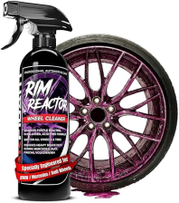 CARFIDANT RIM REACTOR WHEEL CLEANER SPRAY PH NEUTRAL, SAFE FOR BMW, AUDI, MERCEDES VW 16 FL OZ