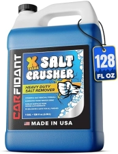 CARFIDANT XTREME SALT CRUSHER HEAVY DUTY BOAT WASH SALT REMOVER, MARINE ENGINE FLUSH, 1 GALLON