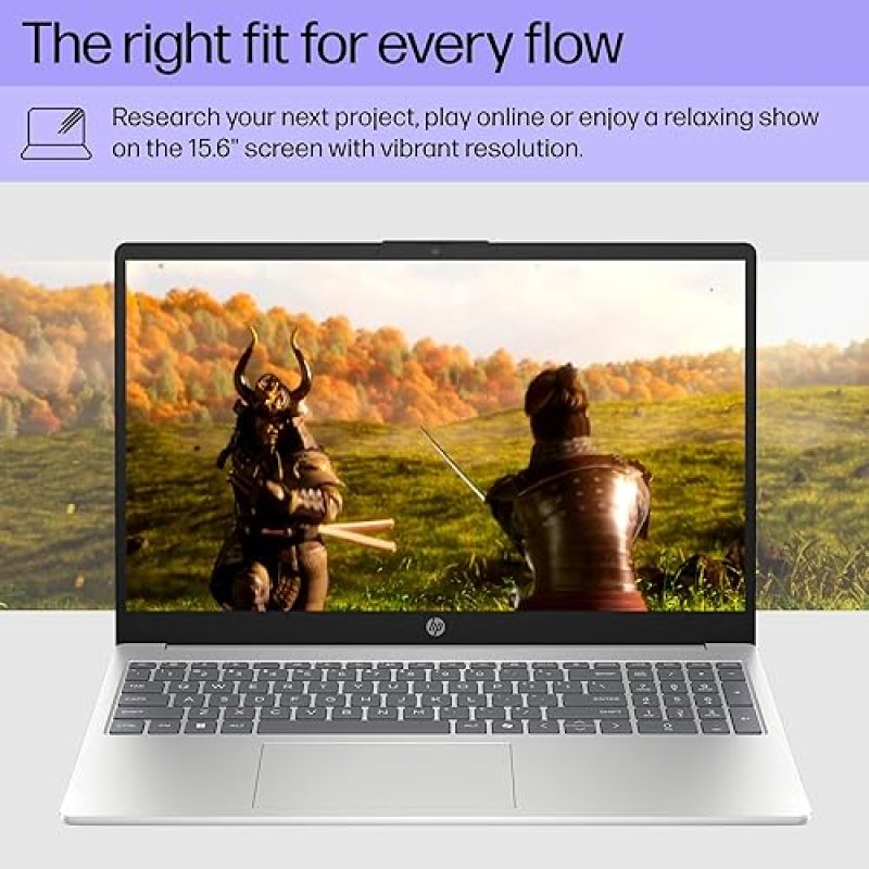 HP 15.6 LAPTOP AMD RYZEN 3 7320U, 8GB RAM, 128GB SSD, HD TOUCHSCREEN, WINDOWS 11