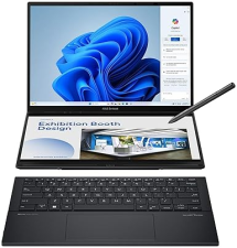 ASUS ZENBOOK DUO UX8406CA-PS99T LAPTOP - DUAL 14 OLED 3K 120HZ, INTEL CORE ULTRA 9, 32GB RAM, 1TB SS