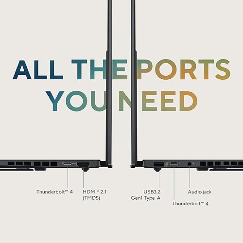 ASUS ZENBOOK DUO UX8406CA-PS99T LAPTOP - DUAL 14 OLED 3K 120HZ, INTEL CORE ULTRA 9, 32GB RAM, 1TB SS