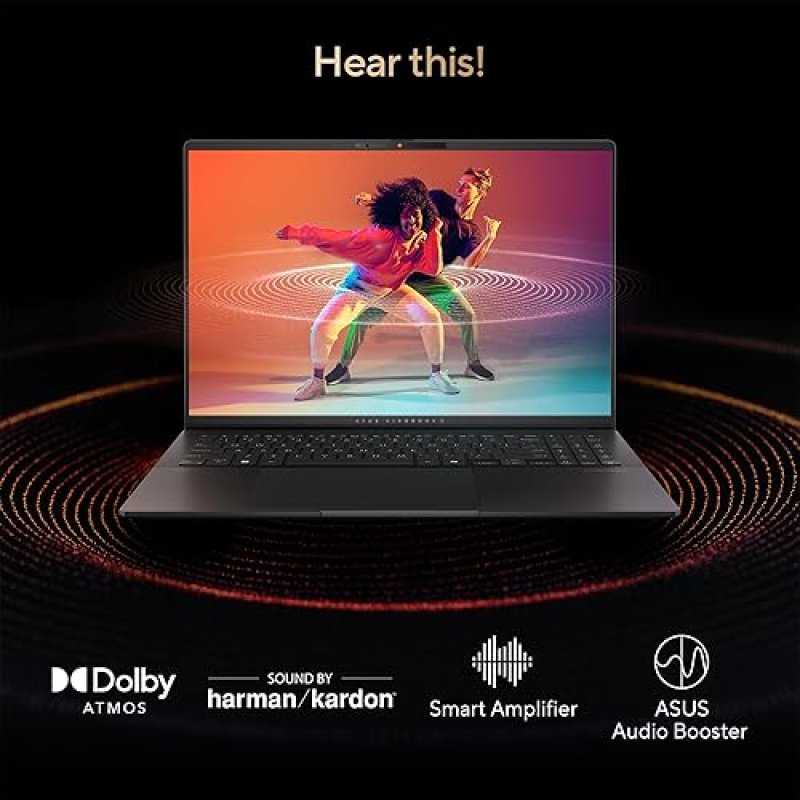 ASUS VIVOBOOK S16 LAPTOP AMD RYZEN 7 3500U, 16GB RAM, 1TB SSD, NEUTRAL BLACK M5606KA-DS76