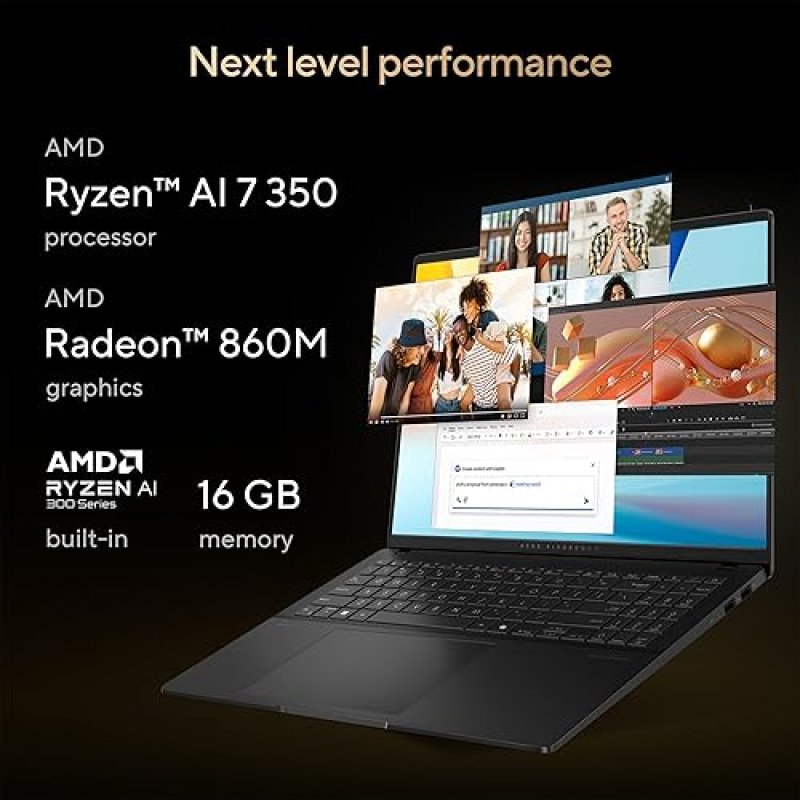 ASUS VIVOBOOK S16 LAPTOP AMD RYZEN 7 3500U, 24GB RAM, 1TB SSD, NEUTRAL BLACK M5606KA-PS77