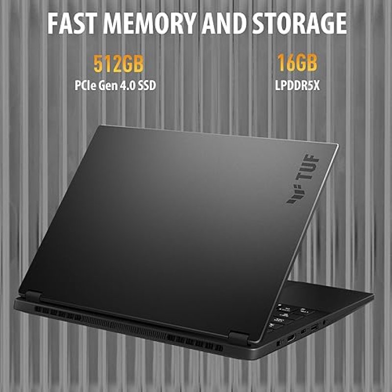 ASUS TUF GAMING A14 14 WQXGA 165HZ LAPTOP, RYZEN 7 7845HS, RTX 4050, 16GB RAM, 512GB SSD