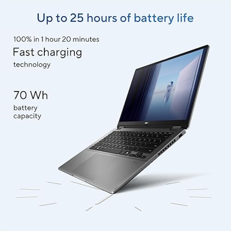 ASUS VIVOBOOK 14 FLIP LAPTOP 14 OLED TOUCH, INTEL CORE ULTRA 5, 16GB RAM, 512GB SSD, WIN 11