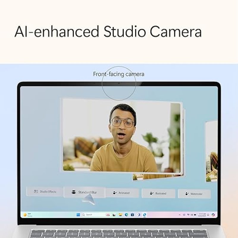 MICROSOFT SURFACE LAPTOP 2024 15 TOUCHSCREEN, WINDOWS 11 COPILOT , SNAPDRAGON X ELITE, 16GB RAM, 1TB