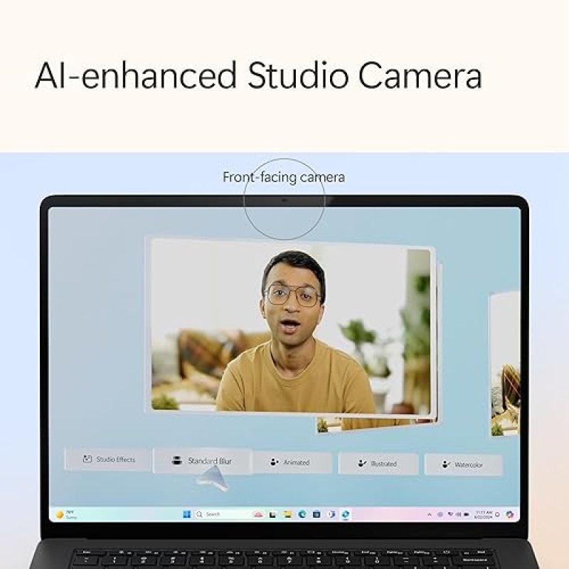 MICROSOFT SURFACE LAPTOP 2024, 15 TOUCHSCREEN, SNAPDRAGON X ELITE, 32GB RAM, 1TB SSD, BLACK