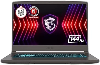 MSI THIN 15.6 FHD 144HZ GAMING LAPTOP INTEL I7-13620H RTX 4050 16GB 512GB SSD WIN 11 BLACK