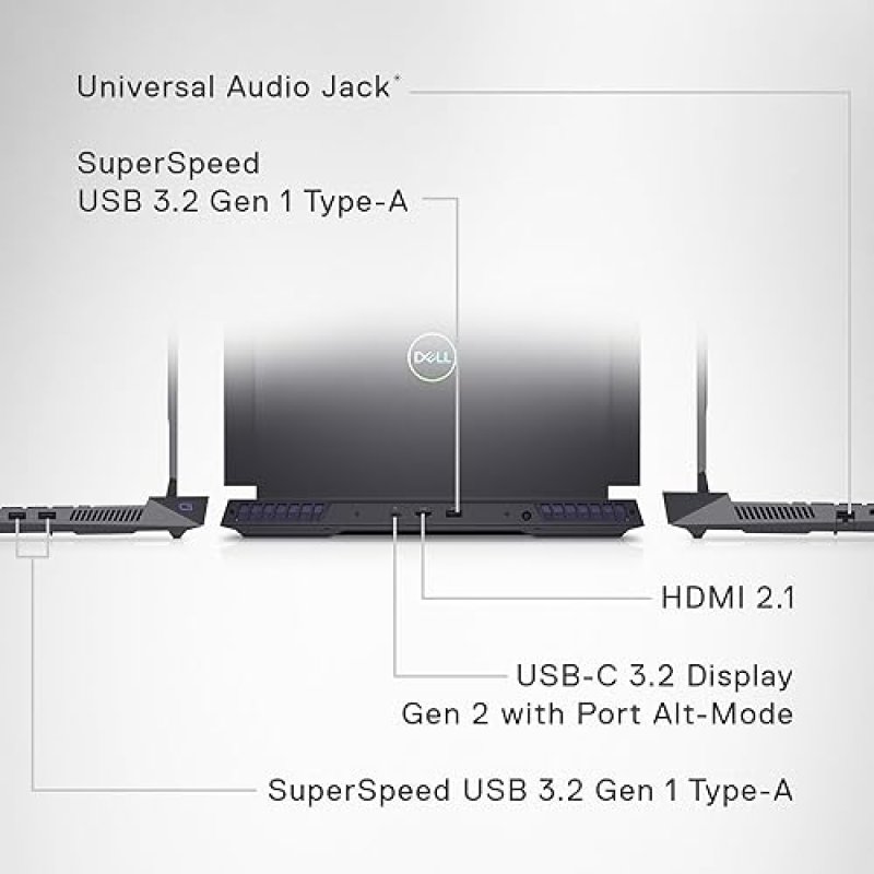 DELL G16 7630 GAMING LAPTOP 16 QHD 240HZ I9-13900HX RTX 4070 16GB RAM 1TB SSD WIN11