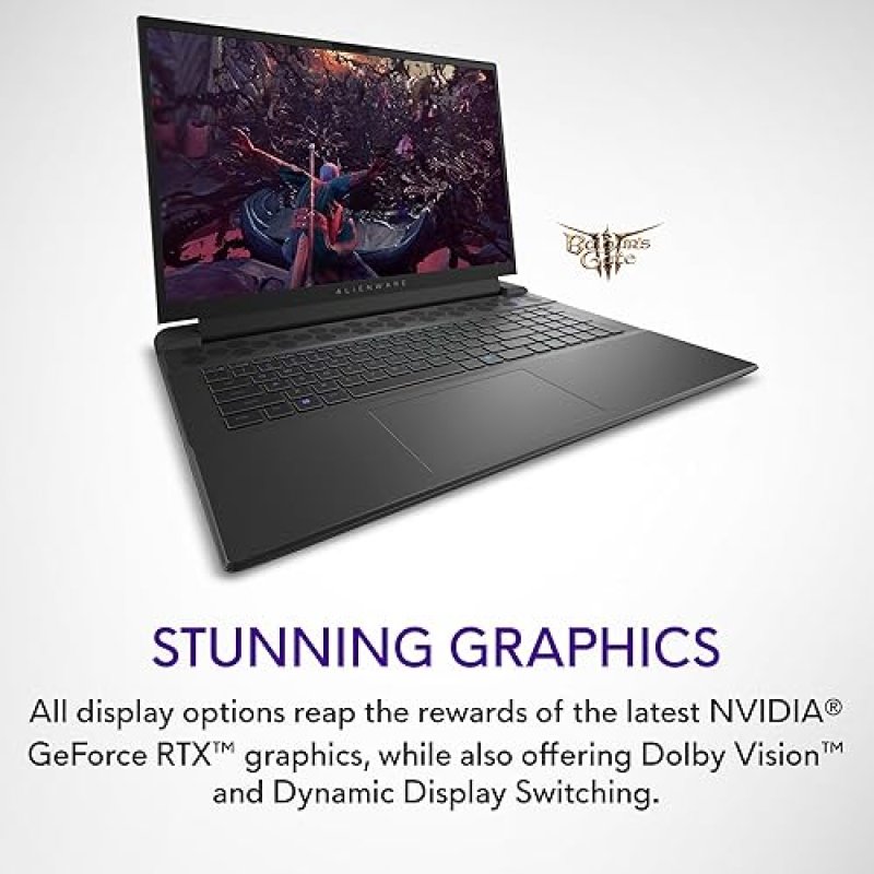 ALIENWARE M18 R2 GAMING LAPTOP 18 QHD 165HZ I9-14900HX 32GB RAM 1TB SSD RTX 4080 WIN 11