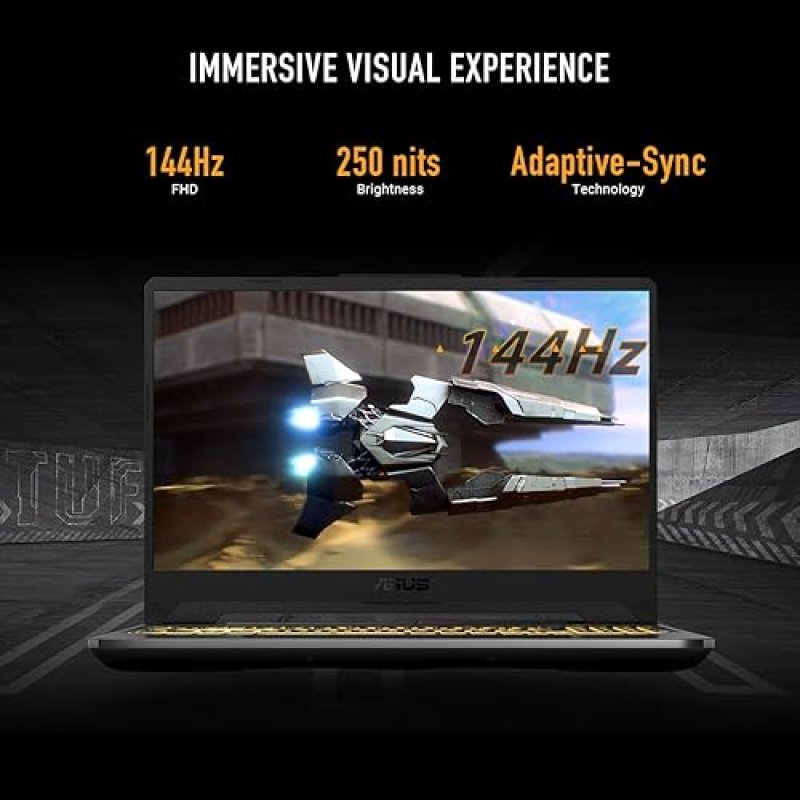 ASUS TUF GAMING A15 LAPTOP 15.6 FHD 144HZ, RTX 3050, RYZEN 5 7535HS, 8GB DDR5, 512GB SSD