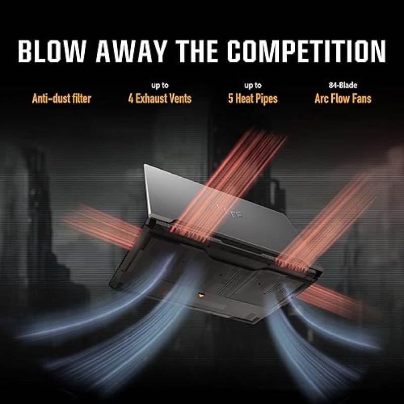 ASUS TUF GAMING A16 LAPTOP 16 FHD 165HZ RYZEN 9 7940HX RTX 4060 16GB DDR5 512GB SSD WIN11
