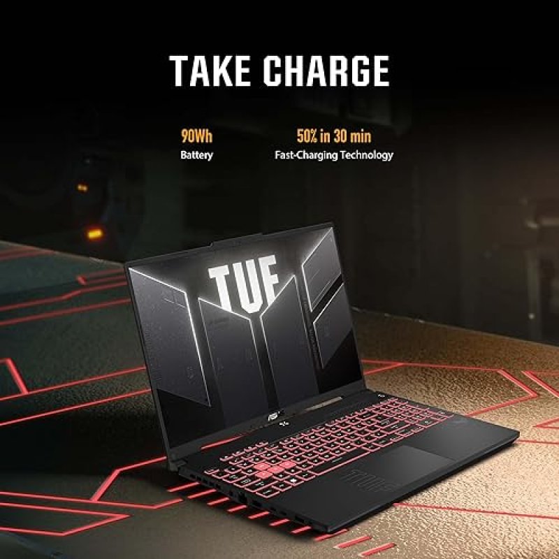 ASUS TUF GAMING A16 LAPTOP 16 FHD 165HZ RYZEN 9 7940HX RTX 4060 16GB DDR5 512GB SSD WIN11
