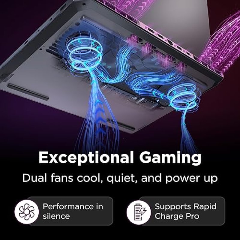 LENOVO LOQ GAMING LAPTOP 15.6 FHD, AMD RYZEN 7 8845HS, RTX 4050 6GB, 16GB RAM, 512GB SSD