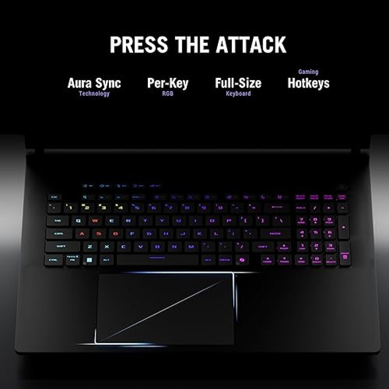 ASUS ROG STRIX SCAR 18 2025 GAMING LAPTOP 18 2.5K 240HZ RTX 5090, CORE ULTRA 9, 32GB RAM