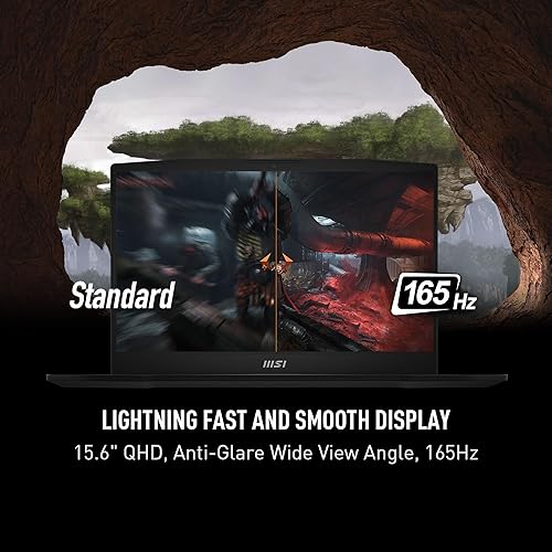 MSI KATANA A15 15.6 QHD 165HZ GAMING LAPTOP RYZEN 9 8945HS RTX 4070 32GB 1TB SSD WIN 11