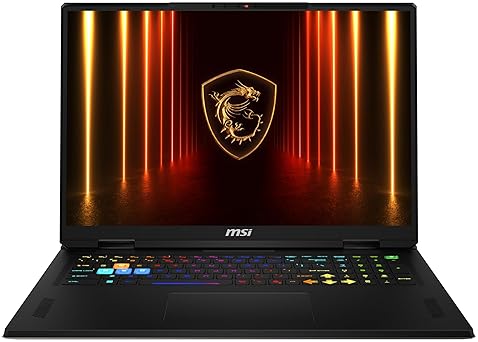MSI VECTOR A18 HX 18 QHD 240HZ GAMING LAPTOP RYZEN 9-9955HX RTX 5080 32GB 1TB SSD WIN 11