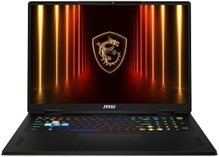 MSI VECTOR A18 HX 18 QHD 240HZ GAMING LAPTOP RYZEN 9-9955HX RTX 5080 32GB 1TB SSD WIN 11