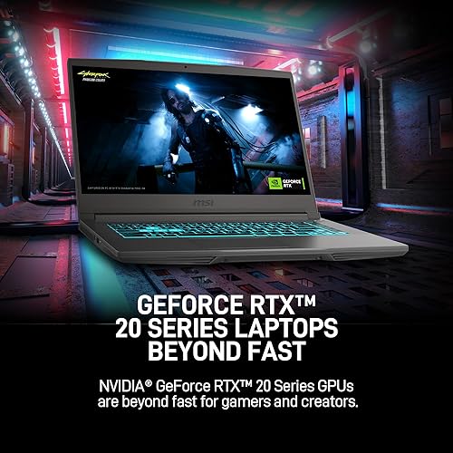 MSI THIN A15 15.6 FHD 144HZ GAMING LAPTOP RYZEN 5-7535HS RTX 2050 8GB DDR5 512GB SSD WIN 11