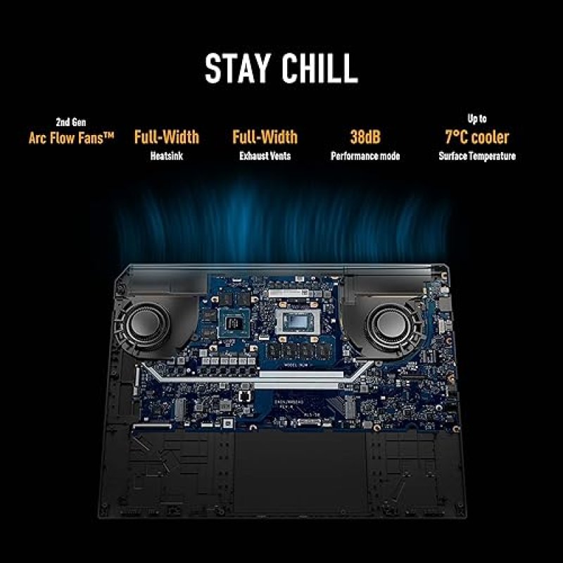 ASUS TUF GAMING A16 2025 LAPTOP, 16 165HZ, AMD RYZEN 9 HX 370, RTX 4070, 32GB RAM, 1TB SSD
