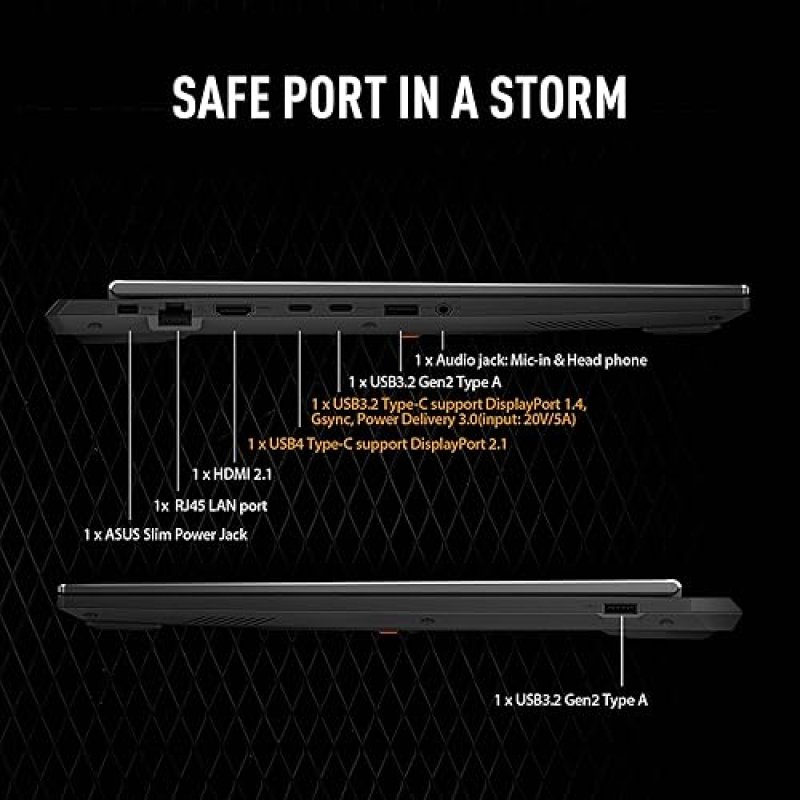 ASUS TUF GAMING A16 2025 LAPTOP, 16 165HZ, AMD RYZEN 9 HX 370, RTX 4070, 32GB RAM, 1TB SSD
