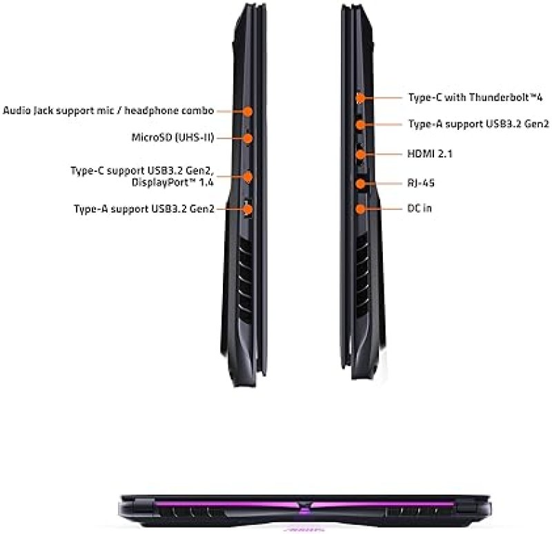 GIGABYTE AORUS 16X 2024 GAMING LAPTOP 16 WQXGA 165HZ RTX 4070 I7-14650HX 32GB DDR5 1TB SSD