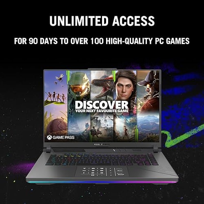 ASUS ROG STRIX G16 16 QHD 240HZ GAMING LAPTOP INTEL I9-14900HX RTX 4070 32GB 1TB SSD WIN 11 PRO