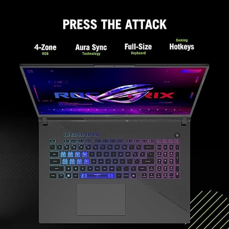 ASUS ROG STRIX G18 2025 GAMING LAPTOP 18 2.5K 240HZ RTX 5060 RYZEN 9 32GB 1TB SSD WI-FI 6E