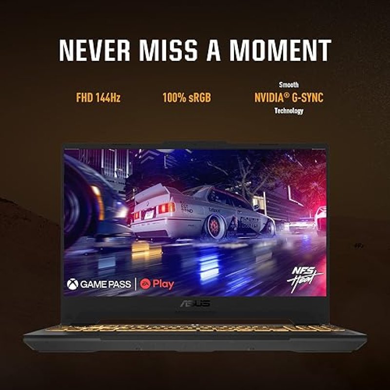ASUS TUF GAMING F15 15.6 FHD 144HZ LAPTOP, INTEL I5-13500H, RTX 4050, 16GB RAM, 512GB SSD