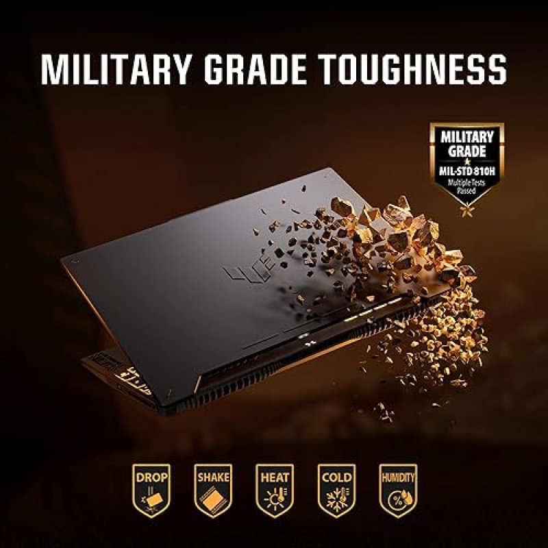 ASUS TUF GAMING F15 15.6 FHD 144HZ LAPTOP, INTEL I5-13500H, RTX 4050, 16GB RAM, 512GB SSD