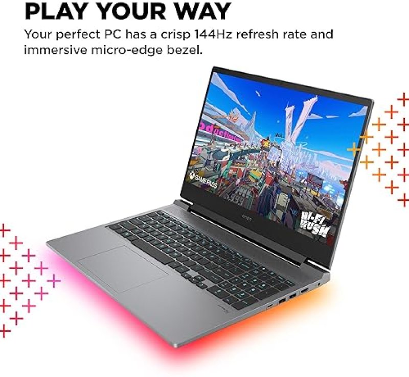 HP OMEN 16 GAMING LAPTOP I7-14700HX, 16GB RAM, 512GB SSD, RTX 4060 8GB, FHD 144HZ, WIN 11