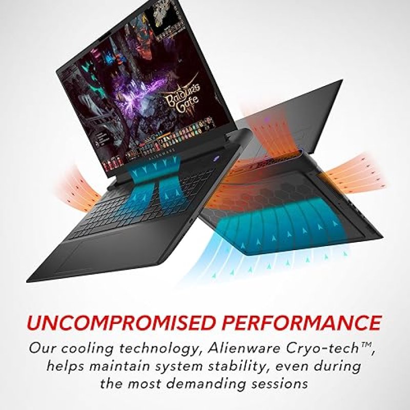 ALIENWARE M18 GAMING LAPTOP 18 QHD INTEL I7-13700HX, 16GB DDR5, 1TB SSD, RTX 4070, WIN 11