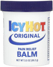 ICY HOT ORIGINAL PAIN RELIEF BALM 3.5 OZ - PACK OF 4 FOR MUSCLE JOINT PAIN RELIEF