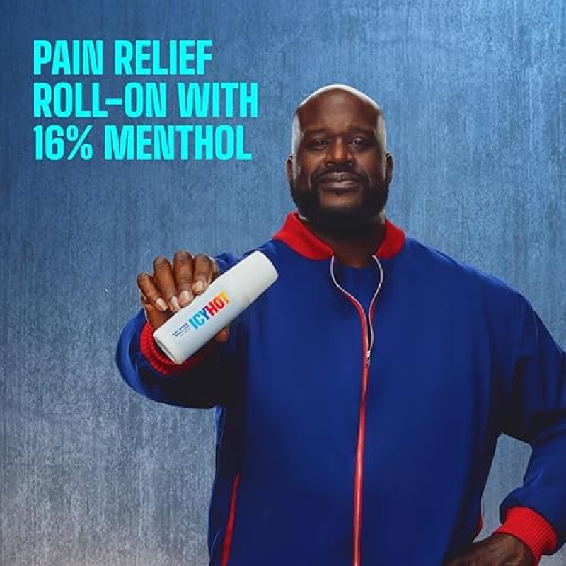 ICY HOT ORIGINAL MEDICATED PAIN RELIEF LIQUID 2.5 OZ WITH NO MESS APPLICATOR FOR FAST RELIEF