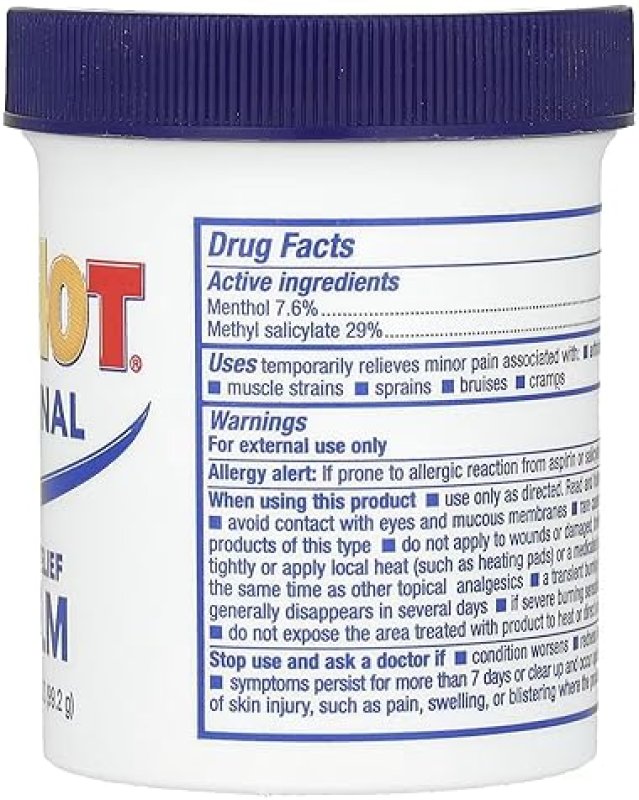 ICY HOT ORIGINAL PAIN RELIEF BALM 3.5 OZ PACK OF 4 FOR MUSCLE JOINT PAIN THERAPY
