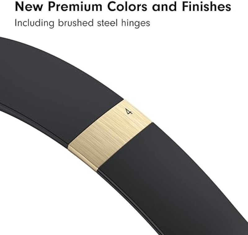 BEATS SOLO 4 WIRELESS BLUETOOTH ON-EAR HEADPHONES, BLACK GOLD, 50H BATTERY, APPLE ANDROID