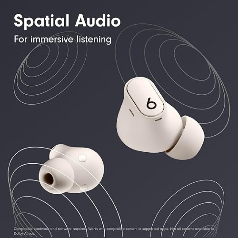 BEATS STUDIO BUDS TRUE WIRELESS NOISE CANCELLING EARBUDS WITH MIC, SWEAT RESISTANT IVORY