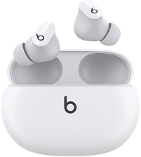 BEATS STUDIO BUDS TRUE WIRELESS NOISE CANCELLING EARBUDS WITH MIC, SWEAT RESISTANT, WHITE