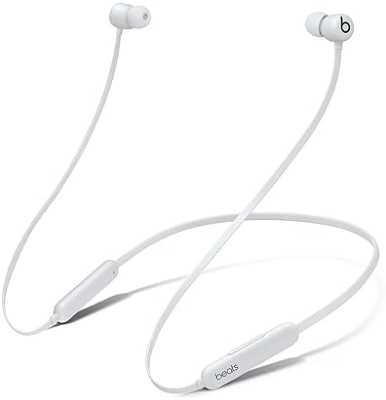 BEATS FLEX WIRELESS EARBUDS WITH APPLE W1 CHIP, BLUETOOTH, MIC, 12H PLAYTIME SMOKE GRAY