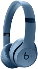 BEATS SOLO 4 WIRELESS BLUETOOTH ON-EAR HEADPHONES SLATE BLUE, APPLE ANDROID, 50H BATTERY
