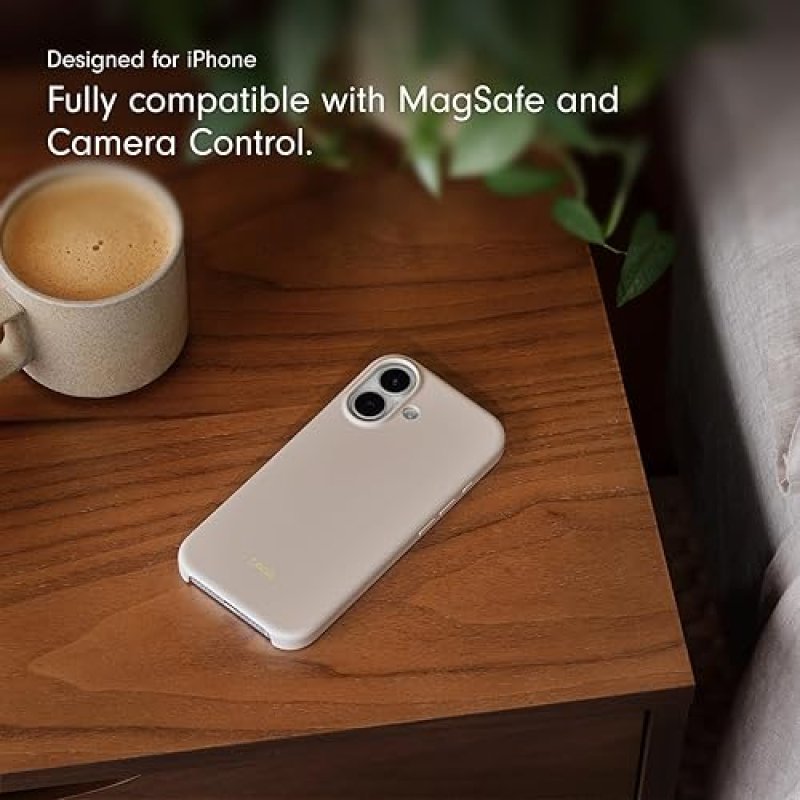 BEATS IPHONE 17 CASE LIME STONE MAGSAFE, CAMERA CONTROL, MATTE FINISH MICROFIBER LINING
