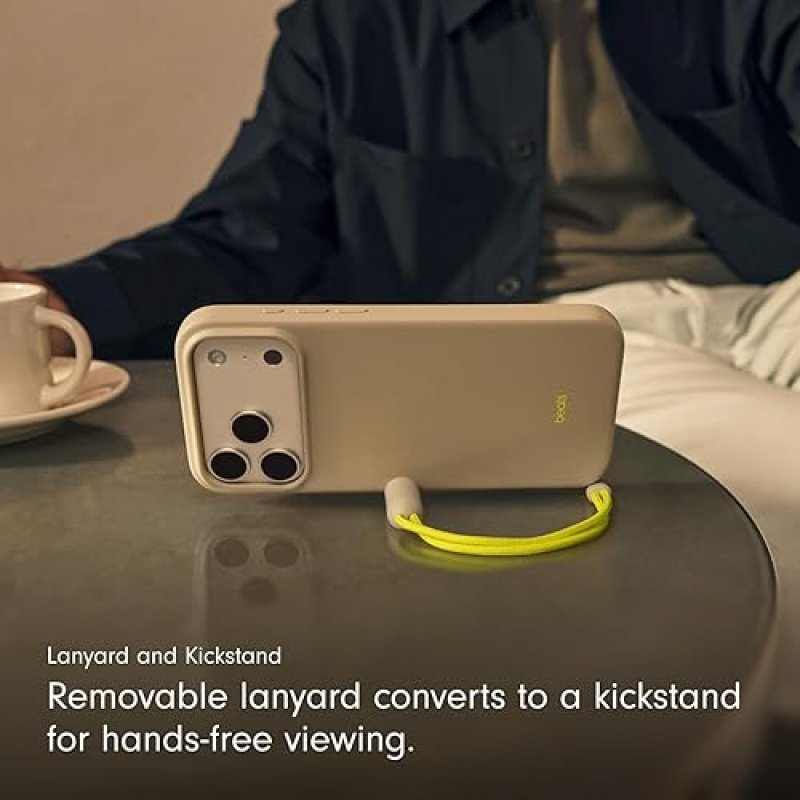 BEATS IPHONE 17 PRO CASE LIME STONE WITH MAGSAFE, KICKSTAND, CAMERA CONTROL LANYARD
